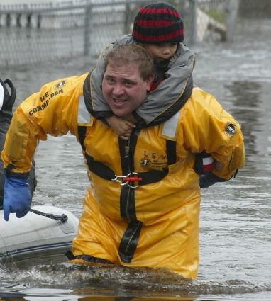 Flooding in New England
